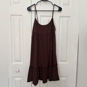 Old Navy Chocolate Brown Mini Dress